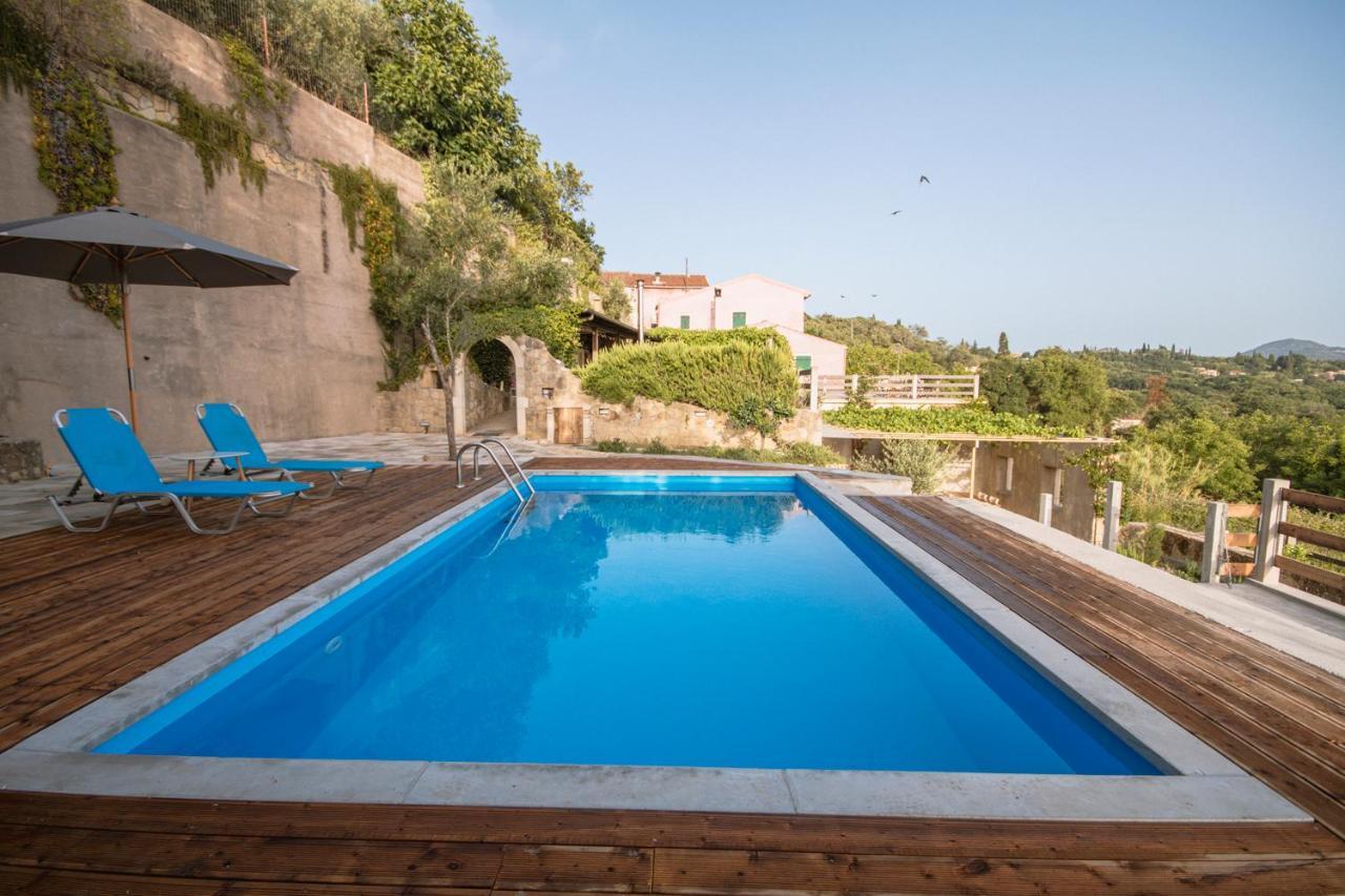 Corfu Tramezzo Designer'S House Villa Bastounion Exterior photo