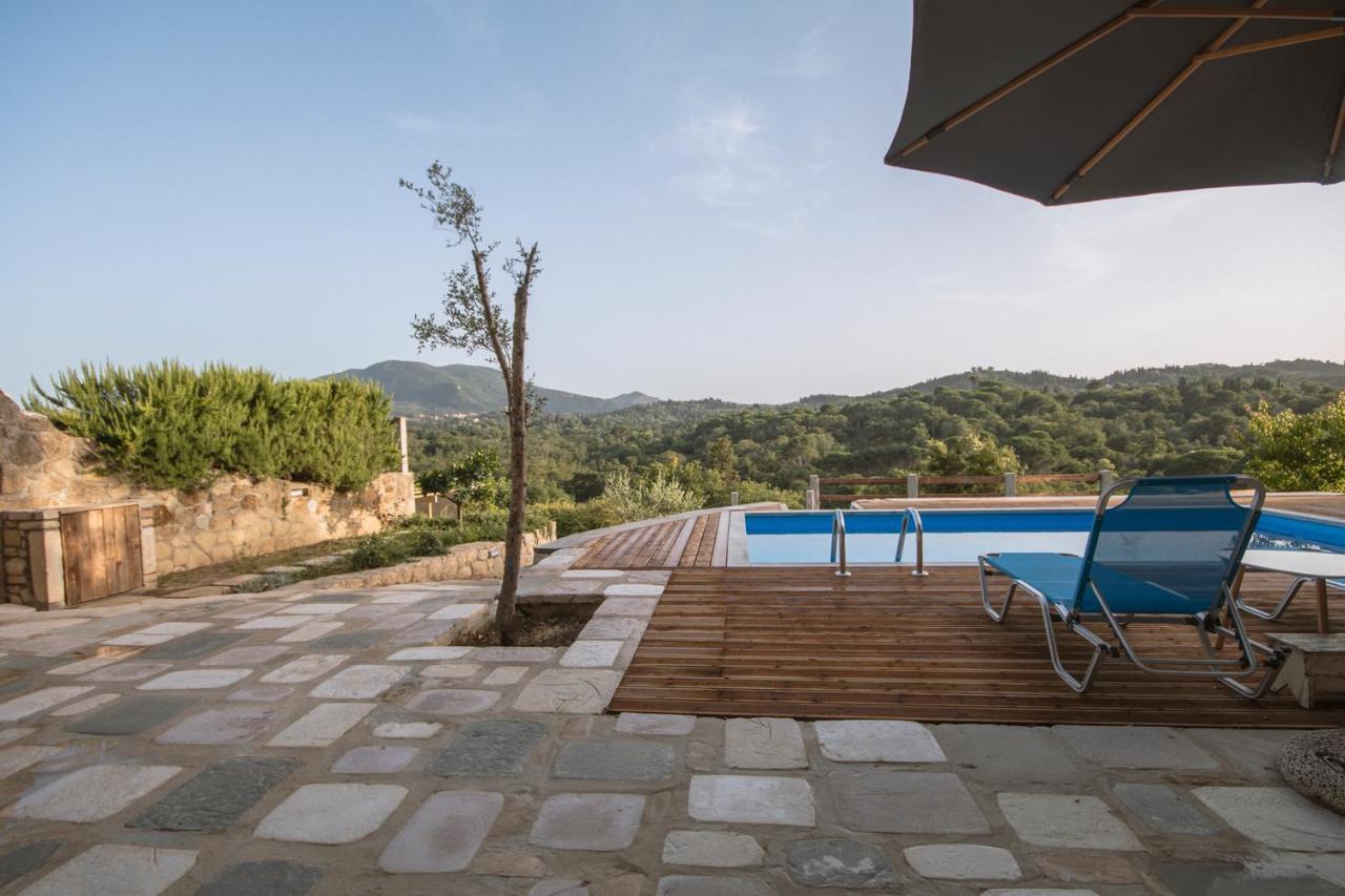Corfu Tramezzo Designer'S House Villa Bastounion Exterior photo